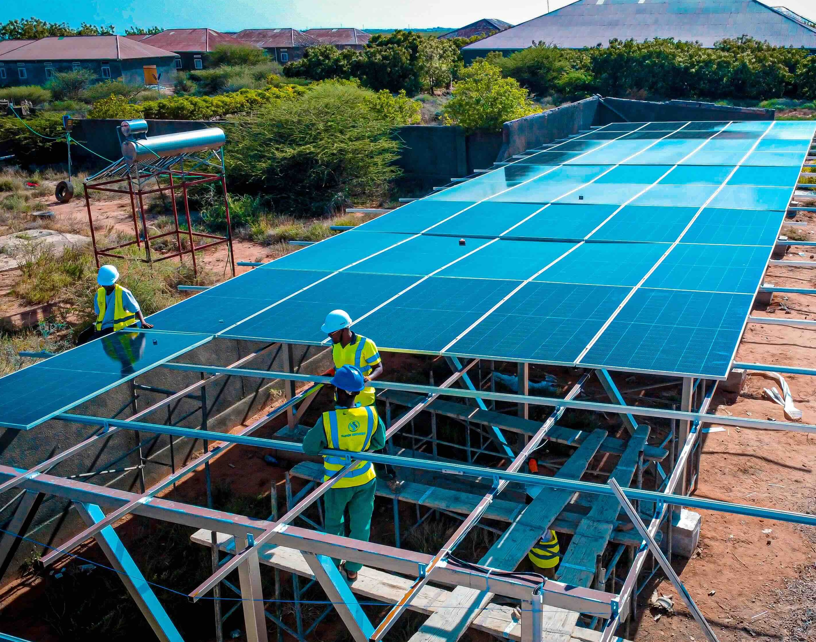 ClearSky Power solar installation in the Horn of Africa